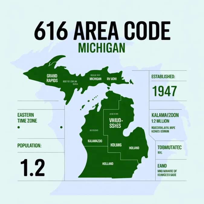 616 area code
