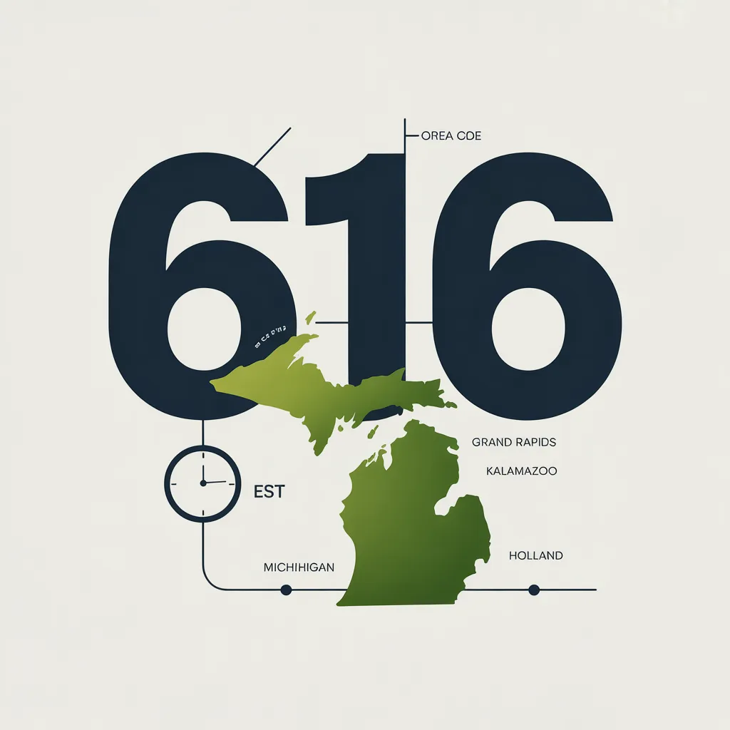 616 area code